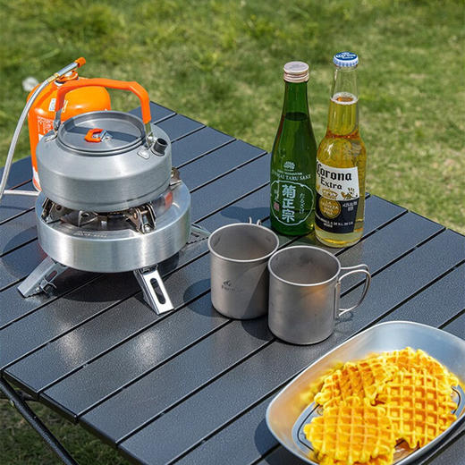 美穗吉家 户外折叠桌椅套装（一桌四椅）月亮椅 商品图1