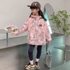 女童加绒双面穿外套2025新款儿童两面穿中大童冲锋衣防风保暖上衣 商品缩略图2