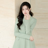 法小曼*子珍专款/绿色职场套装女西装外套中长款显瘦职业装气质阔腿裤正装CP2182 商品缩略图6