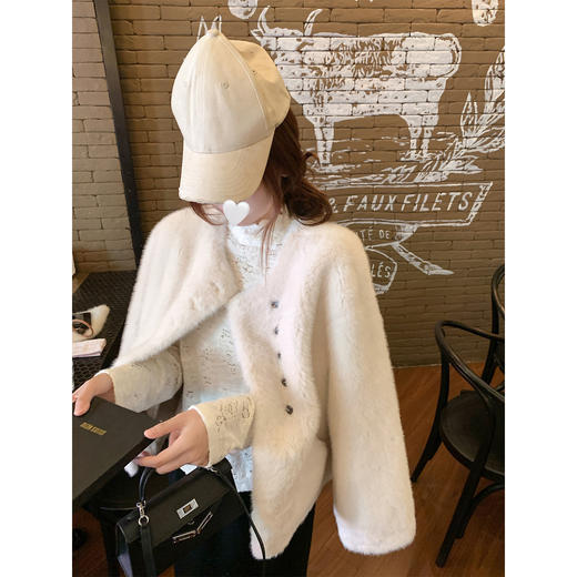 <曾小咸推荐>3.17现货秒杀 ！微信超特价！法式半高领蕾丝打底衫 日常139.99 立减60 秒杀79.99！！ 商品图3