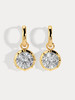 北京仓｜Lili Claspe-Grande Celeste Charm-金色 锆石 耳环［美国设计师］ 商品缩略图1