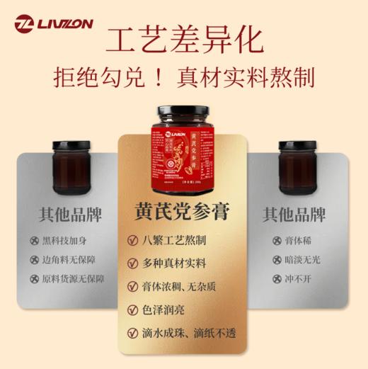 ³ 【丽珠药业黄芪党参膏】黄芪+党参+阿胶+枸杞等 200g/瓶 10袋/盒XN03-SD-LZ 商品图2