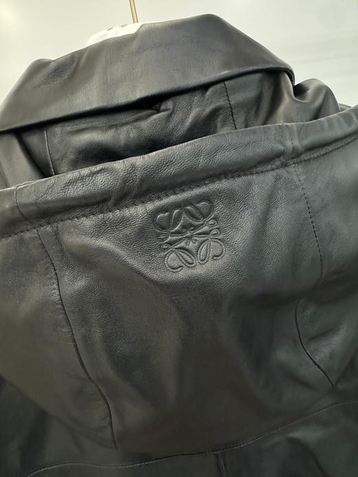 男款连帽皮衣外套he014 商品图2