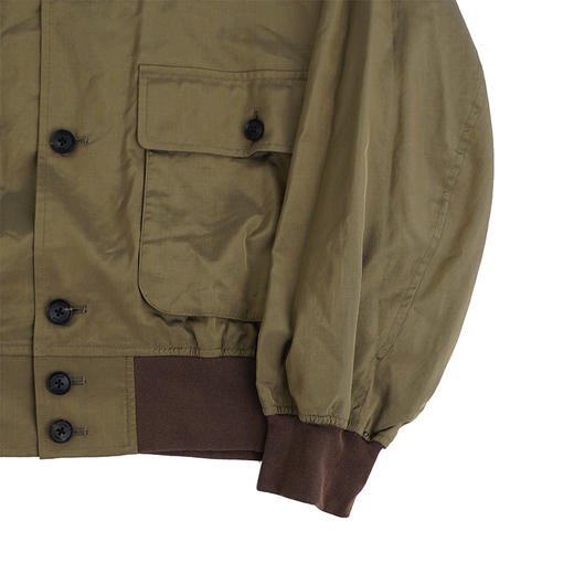 YOKE Silk Nylon Driving Blouson 丝绸尼龙军事风夹克外套 商品图2