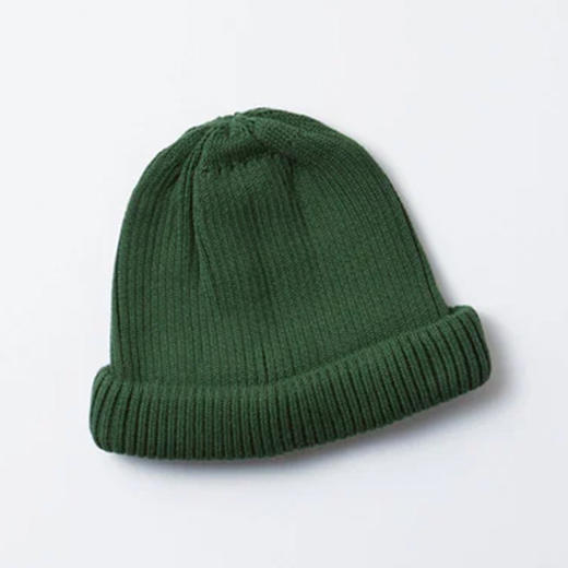 ROTOTO COTTON ROLL UP BEANIE 日本职人制男女中性纯棉针织帽子 商品图3
