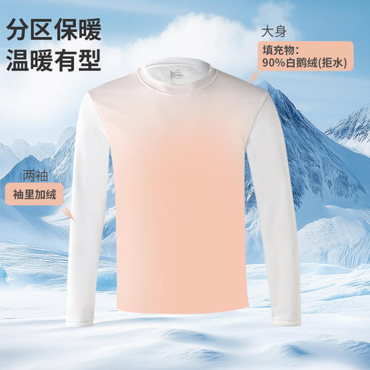 【蕉紫羽绒T恤 】衣服码数偏小，请拍大一码黑白基础款，两件装不同尺码下单时请备注！ 商品图0