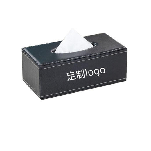 五星级酒店皮革抽纸盒纸巾盒客厅轻奢高级感民宿宾馆客房专用批发 商品图4