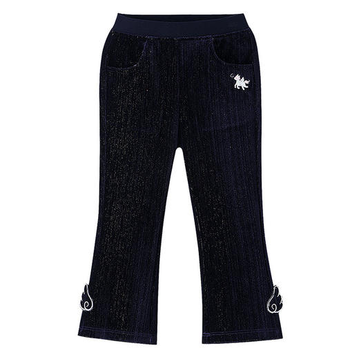 【实体店同款】女童全腰针织长裤春季新款安奈儿童装XG616003 商品图5