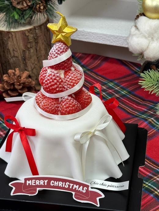 草莓圣诞树|Table Cake | 昔果 商品图2