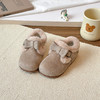 【舒适锁温保暖】女童可爱蝴蝶结毛毛口短靴2025冬季加绒防滑小女孩博肯棉鞋保暖鞋。jb 商品缩略图3
