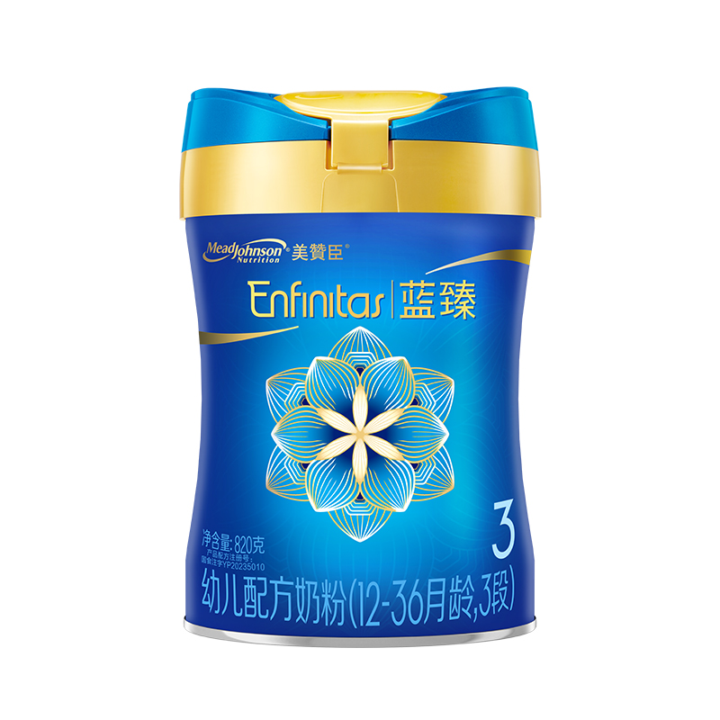 美赞臣蓝臻奶粉3段820g（12-36月龄）