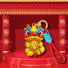 赚钱龙足金挂件 商品缩略图2