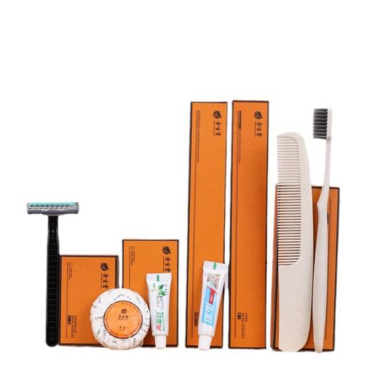 客房酒店一次性洗漱套装用品牙刷带牙膏洗漱六件套宾馆民宿消耗品 商品图4