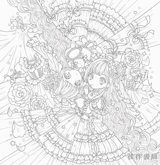 Romantic Gothic: The London Sirosaki Coloring Book / 浪漫哥特风：London Sirosaki涂色书 商品图2