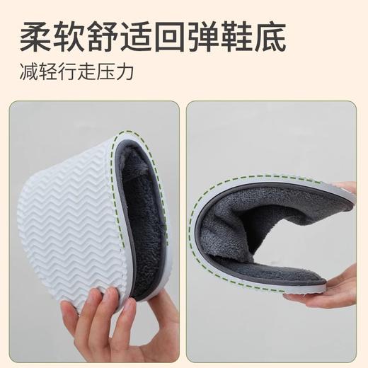 秋冬珊瑚绒一次性拖鞋加厚防滑保暖居家待客酒店民宿宾馆专用批发 商品图1