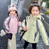 女童外套春秋款三合一2025新款儿童装两件套冲锋衣女宝连帽户外服 商品缩略图2