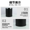 不锈钢垃圾桶客房用卫生间用酒店商场宾馆垃圾桶家用厕所用高级感 商品缩略图3