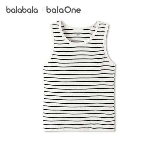 【balaOne】巴拉巴拉童装儿童内衣女童2025年新款春小背心含衬垫 商品图4