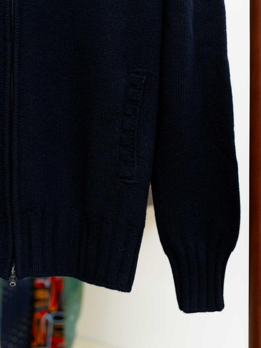 Dalmo 藏蓝羊绒夹克 商品图7
