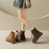 透梦--英伦风复古马丁靴 | 短款/加绒款/长筒款三款可选 保暖毛绒内里 柔软舒适不捂脚 防滑滑耐磨鞋底 商品缩略图2