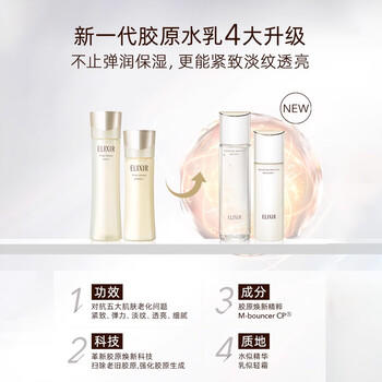 怡丽丝尔【官方正品】胶原弹润水乳清爽型套装抗皱紧致护肤品保湿生日礼物 商品图2