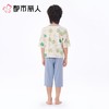都市丽人男女童睡衣儿童家居服中袖七分裤梭织棉套装JHC2N3 商品缩略图2
