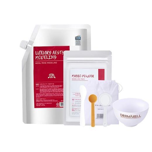 中国 德玛贝尔 玫瑰软膜粉补水保湿美白去黄气暗沉涂抹式海藻面膜 1100g 送面膜工具 商品图2