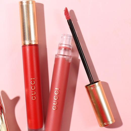 限量 意大利GUCCI古驰 倾色云雾哑光唇釉6.5ml 商品图3
