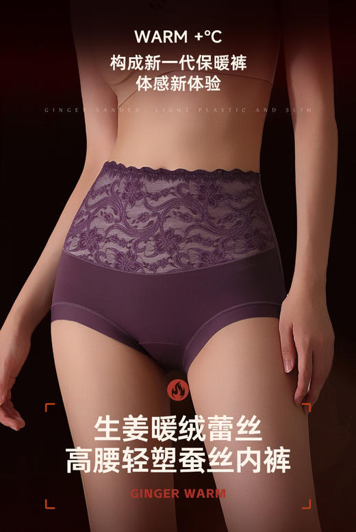 ADY2885生姜暖绒内裤 商品图0