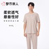 都市丽人男士睡衣抗皱绵家居服短袖长裤棉质短袖套装FHC2A2 商品缩略图0