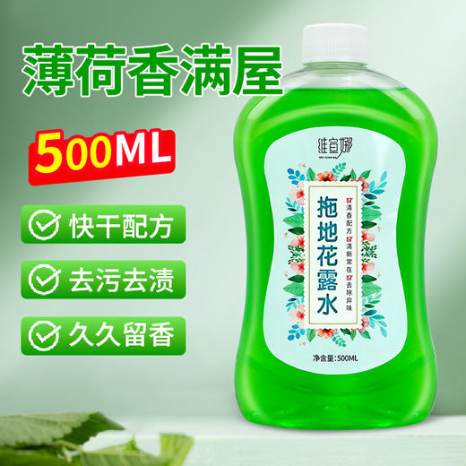 地板清洁剂500ml 家用地砖瓷砖木地板清洁去污留香清洁液厂家批发 商品图0