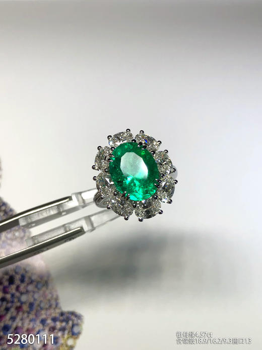 祖母绿戒指【5280111】具体价格微信咨询 商品图2