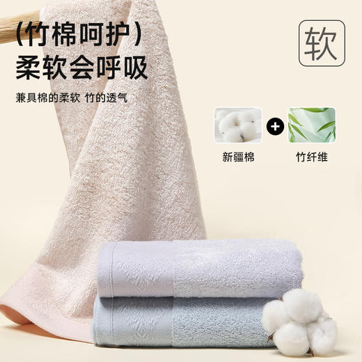 竹纤维健康毛巾（抗病毒系列） 商品图3