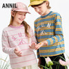 男女童圆领长袖针织衫春季新款安奈儿童装EM611569 商品缩略图2