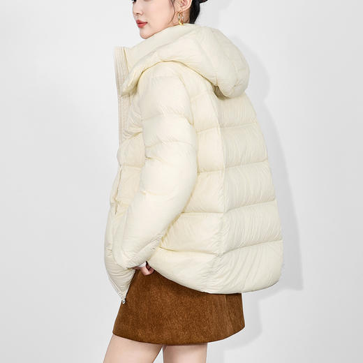 「高货wl」全新升级【铂金会员514/天猫689/差价175】(10327)洛诗琳高级感泡芙羽绒服2025冬季中长款宽松加厚保暖外套 商品图2