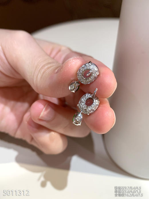 粉紫罗兰蛋面耳钉【5011312】具体价格微信咨询 商品图7