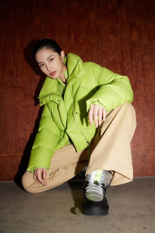 Kai & Kiera 绿色个性设计加厚羽绒服外套 21599 商品图2