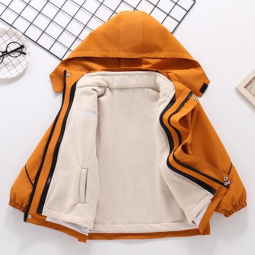 男童冲锋衣三合一可拆卸秋冬款2025新款冬季中大儿童男孩秋装外套 商品图3