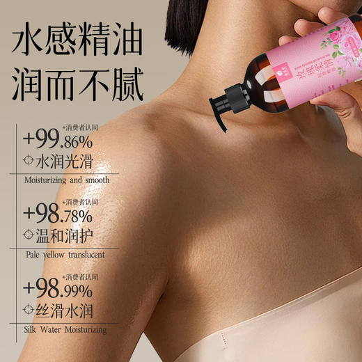 生姜艾草按摩刮痧精油全身通经络玫瑰老姜发热开背身体肩颈推拿 商品图3