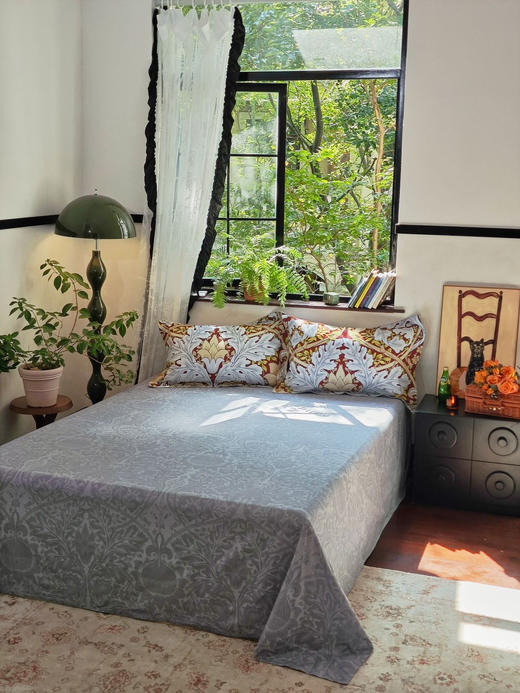 【磨毛款四件套】珍藏级孤品1折捡漏 英国William Morris名画系列印花磨毛四件套 高级感拉满  商品图10