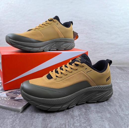 【持久耐磨❗️穿感舒适】GOUPU够普跑步鞋男秋冬季防滑耐磨户外徒步鞋越野跑鞋休闲运动鞋。jb 商品图1
