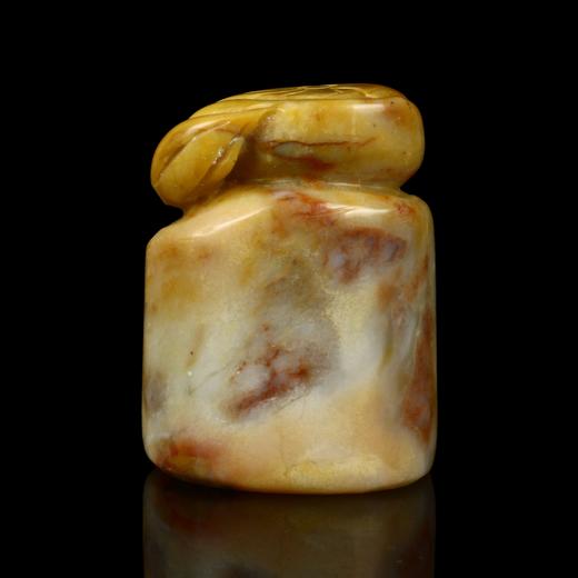 孤品017471昌化荷钮随形章藏书章闲章-3.2*2.5*4.4cm 商品图2