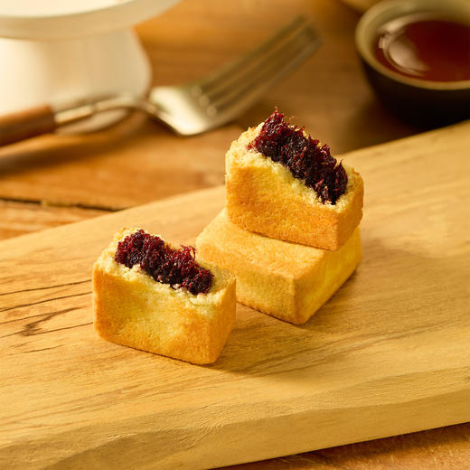 荣锦本味方块杨梅酥酸甜纯果肉中式糕点送礼茶点210g袋装 商品图6