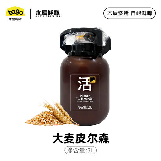 大麦皮尔森鲜酿  252ml6罐/14罐  3L/桶  5L/桶 商品图1