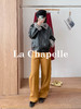 会员福利【显瘦弯刀裤】拉夏贝尔/La Chapelle莱赛尔+棉舒适有型兼具~遮胯显瘦时髦阔腿裤 商品缩略图4