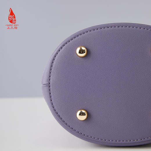 SAINTJOY/上久楷  宋锦拎包 孔雀羽团花锦 手拎包 BWS24A0105-E（不含礼盒包装） 商品图10