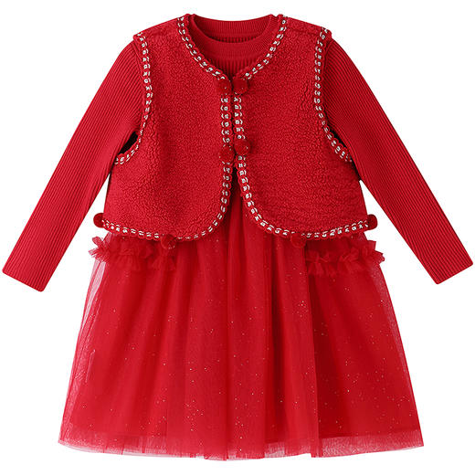 【实体店同款】女童套装春季新款安奈儿童装XG613002 商品图6