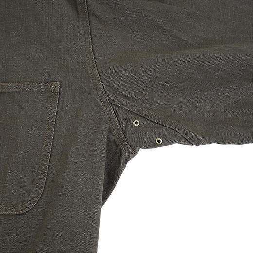 YOKE Denim Coverall Half Coat 牛仔廓形工装大衣外套 商品图2