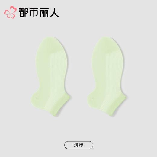 都市丽人袜子中厚精梳棉袜子短筒袜简约生活袜子3双装LCCZE1 商品图6