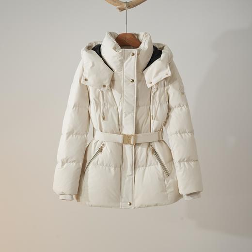 西子/净羽90鸭绒安心绒收腰连帽羽绒服/YRXS0533 商品图0